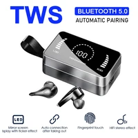 tws wireless headphones 3500mah charging box 9d stereo sports waterproof bluetooth wireless earphones with microphone for phone