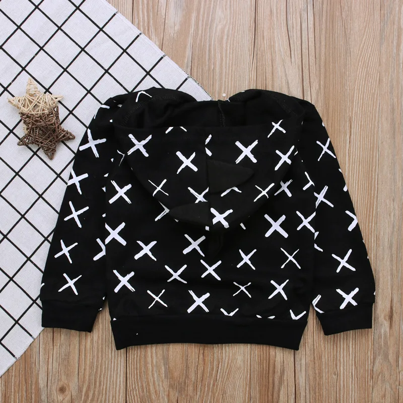 Новинка 2020 Детский свитер с капюшоном для мальчиков Детская кофта на весну и