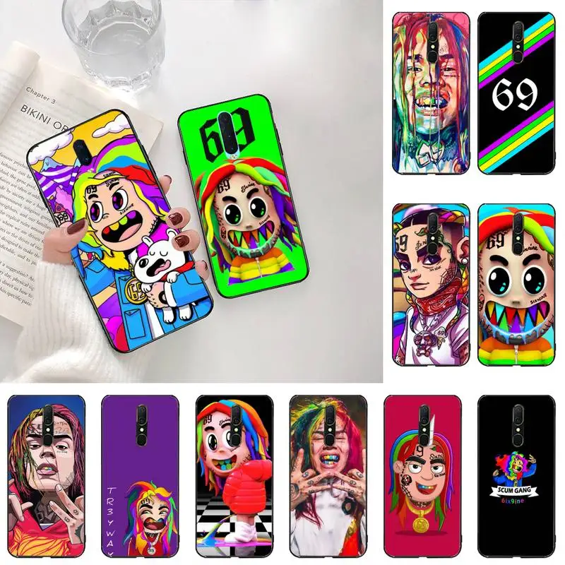 Tekashi 6ix9ine SixNine 69 мягкий чехол для телефона Капа Oppo A5 A9 2020 A5S Reno2 z Renoace 3pro