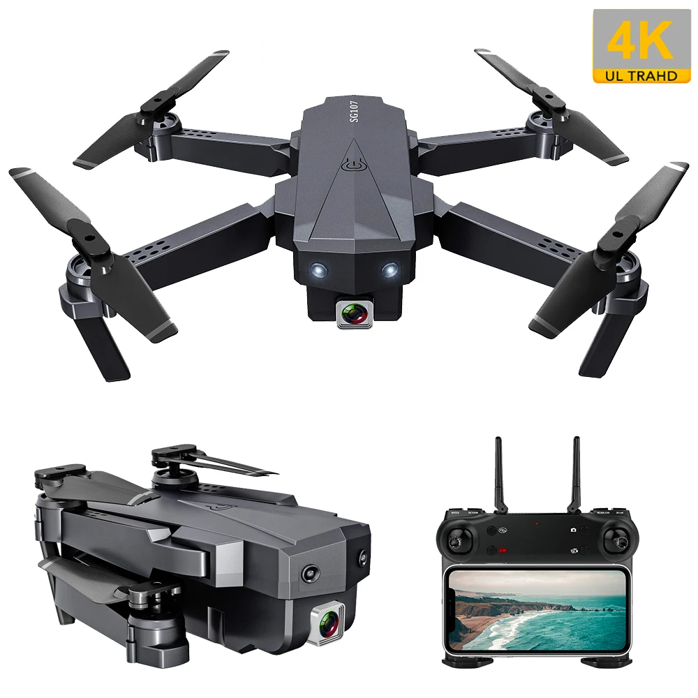 2022 New Arrival HD Aerial Folding Drone With Switchable 4K Optical Flow Dual Cameras 50X Zoom Wi-Fi RC Quadcopter RTF Follow Me enlarge