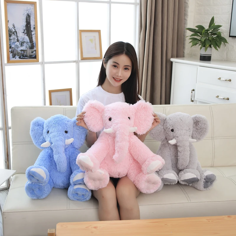 50 см новый милый красивый слон плюшевая игрушка кукла ребенок Удобная для детей