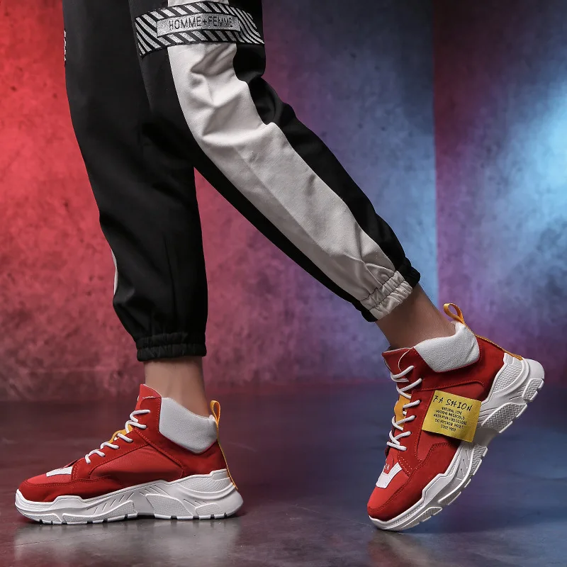 

2019 Autumn Winter Leather Ankle Snow Men Boots Shoes With Fur Plush Warm Male Casual Boot Sneakers