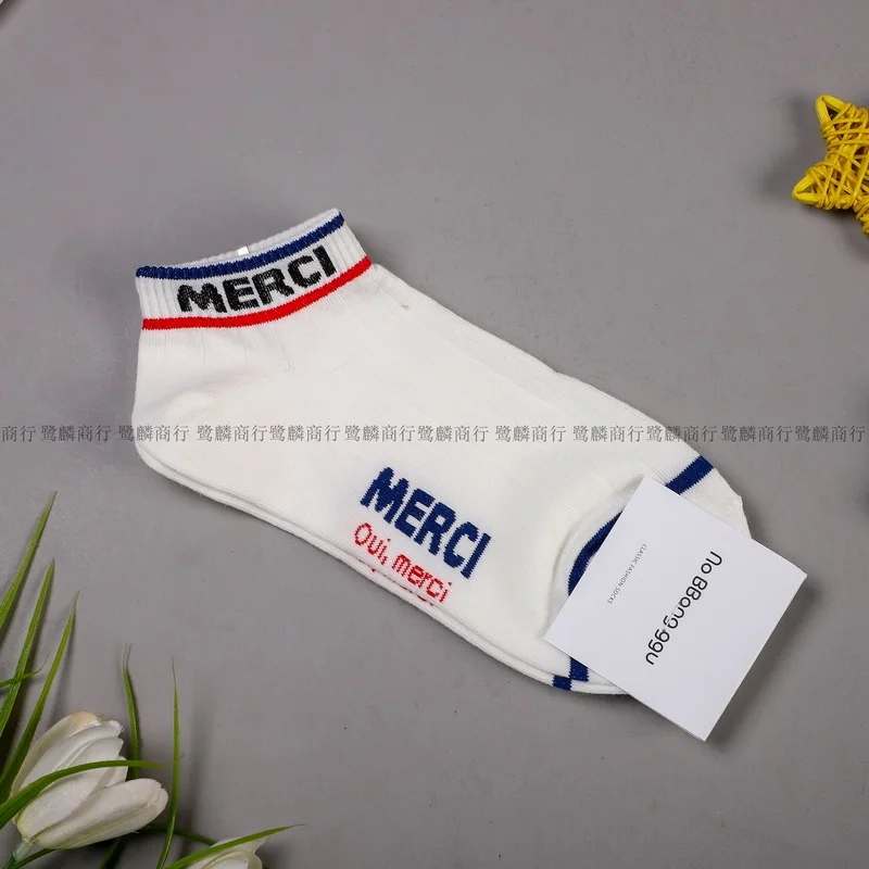 

Cartoon Socks Women Letter Cotton Sock for Woman Colorful Adult Kawaii Ladies Short Sox Spring Autumn Female Trendy Calcetines