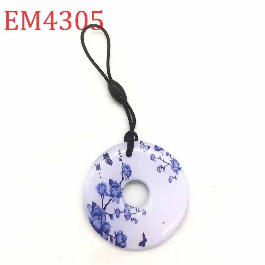 125 кГц перезаписываемый Бланк карточка копия цепочка для ключей RFID EM4305 T5577 тега