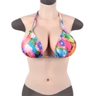 Реалистичный силиконовый поддельная Женская грудь, огромные груди формы транссексуал, костюм для косплея, трансвеститная Королева-трансвестит