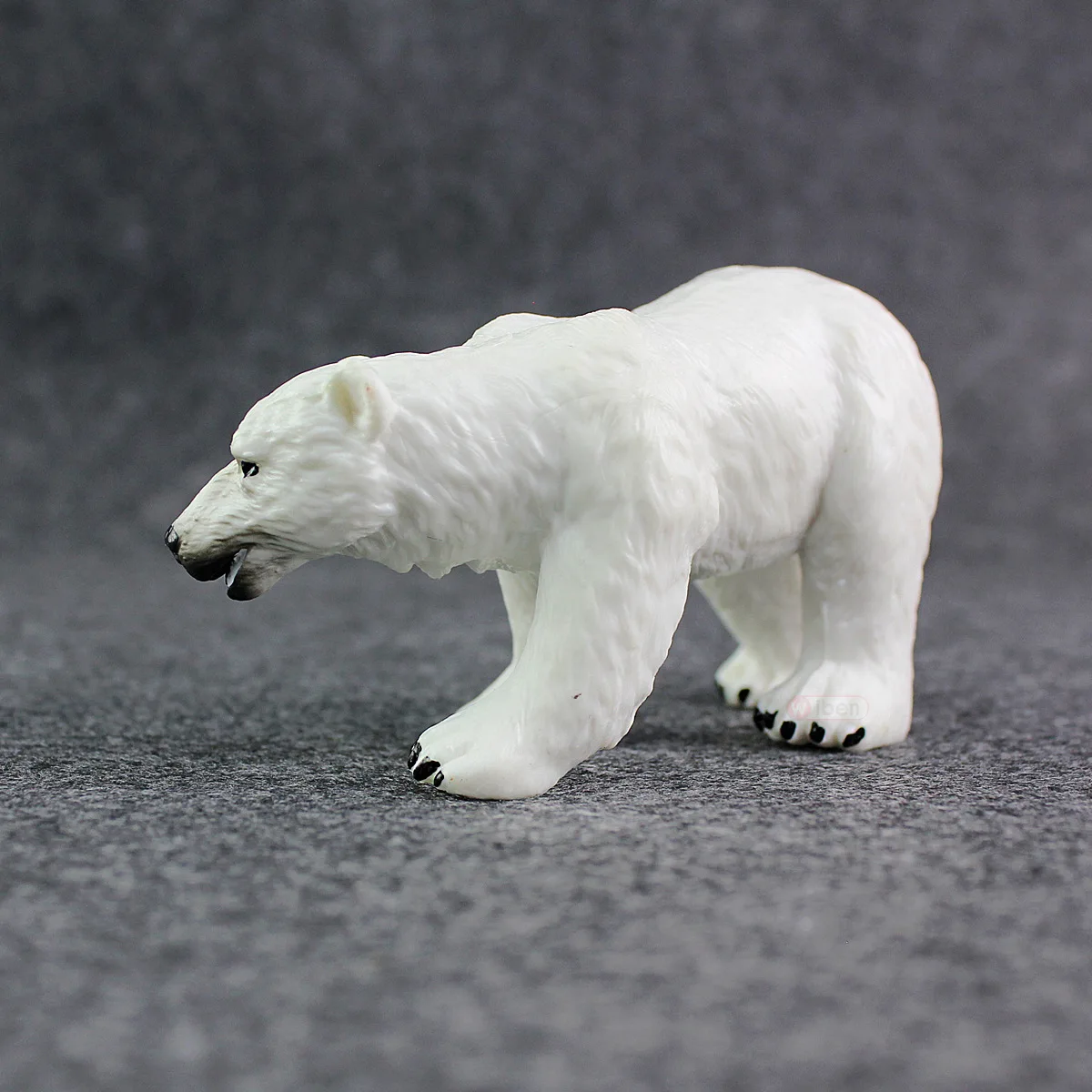 

2 PCS Realistic Lovely White Bear Polar Bear Wild Animal Desktop Room Decoration Toy For Children Gift Homeschool Education