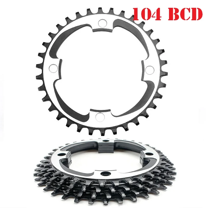 

Велосипедная Звездочка из алюминиевого сплава, 104 BCD, 34T, 36T, 38T, 40T, 42T