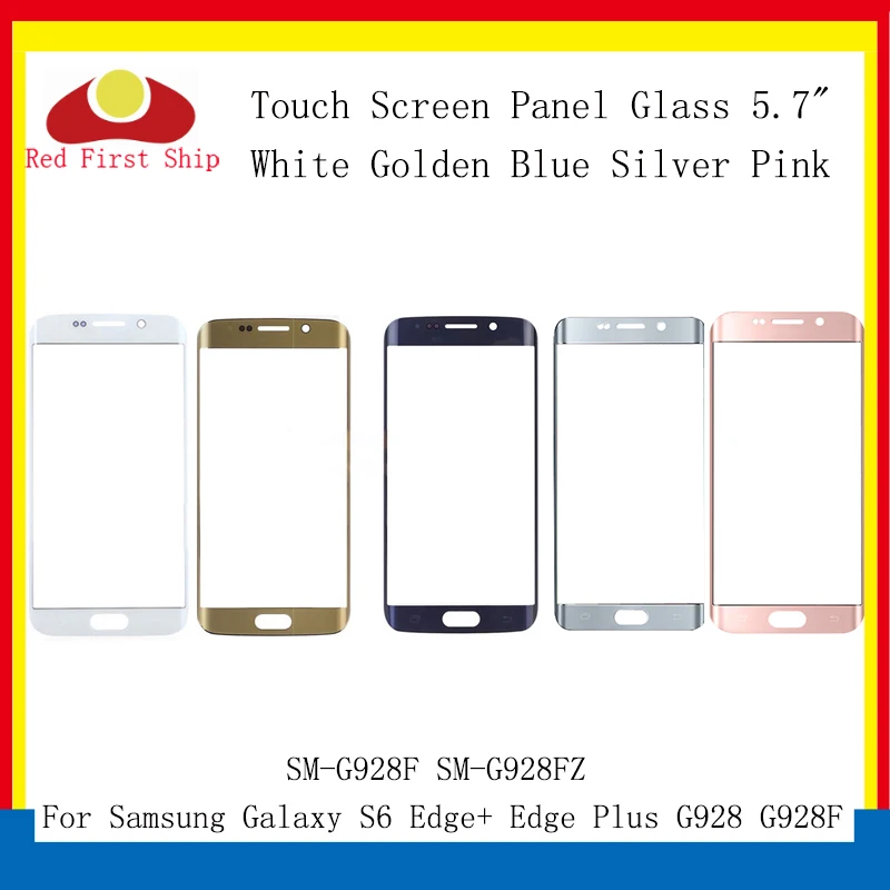 

10Pcs/lot Touch Screen For Samsung Galaxy S6 Edge Plus G928 G928F Touch Panel Front Outer S6 Edge+ SM-G928F LCD Glass Lens