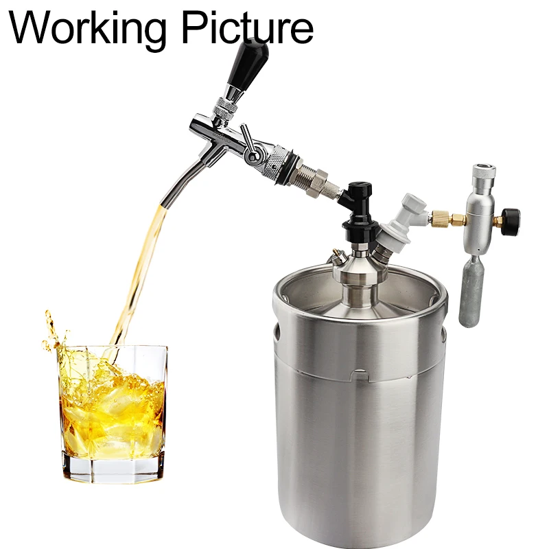 Домашний пивоваренный мини дозатор для Бочков из нержавеющей стали и комплект