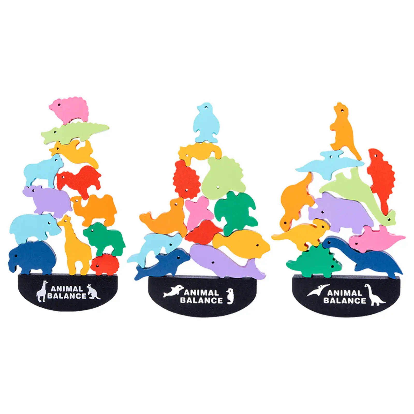 

Creative Balancing Game Wooden Building Blocks Educational Toys for Kids