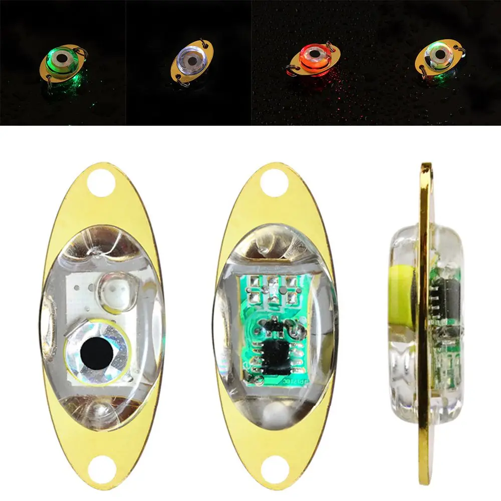 

Светодиодный ная рыболовная лампа, рыболовная приманка, подводная приманка для привлечения рыбы в форме глаза, рыболовная приманка, приман...