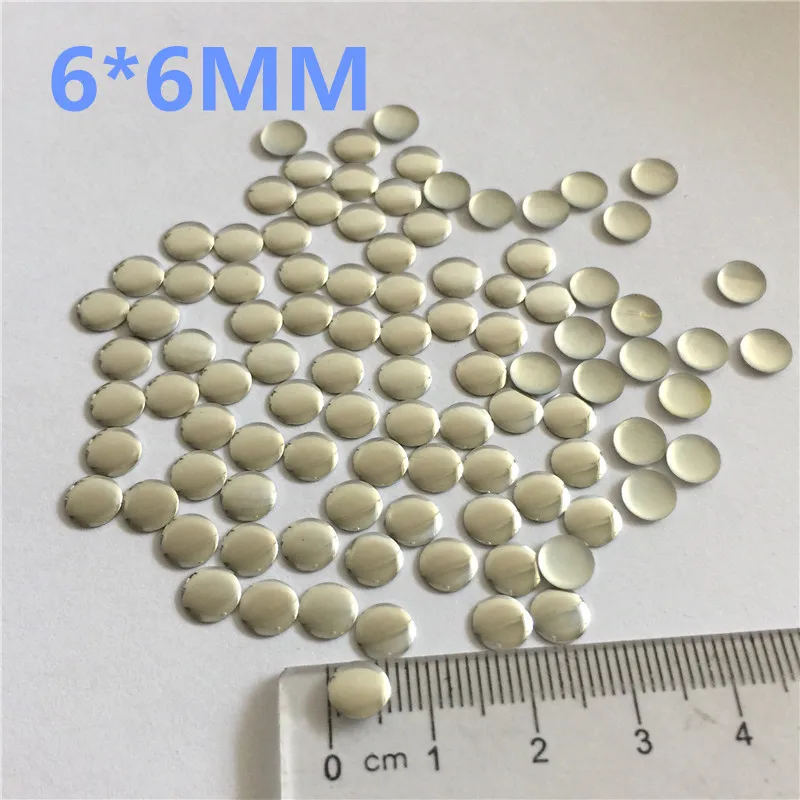 1000 шт. круглые металлические стразы для одежды 6 мм|transfers rhinestones|heat transfer