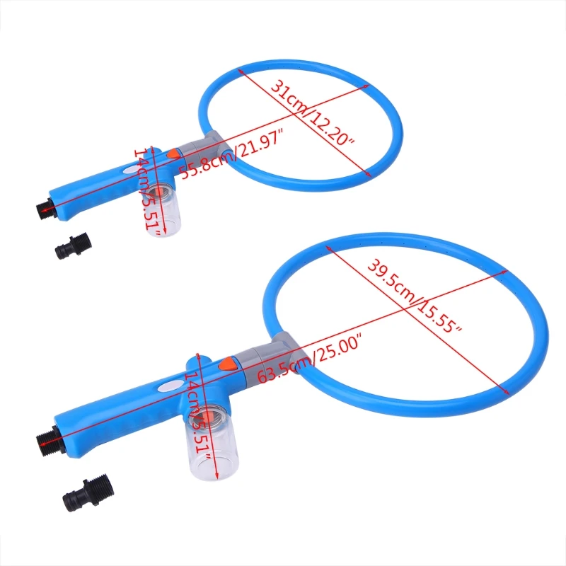 

360 Degree Pet Dog Puppy Bath Washer Sprayer Cleaner Cleaning Ring Accessories LX9C