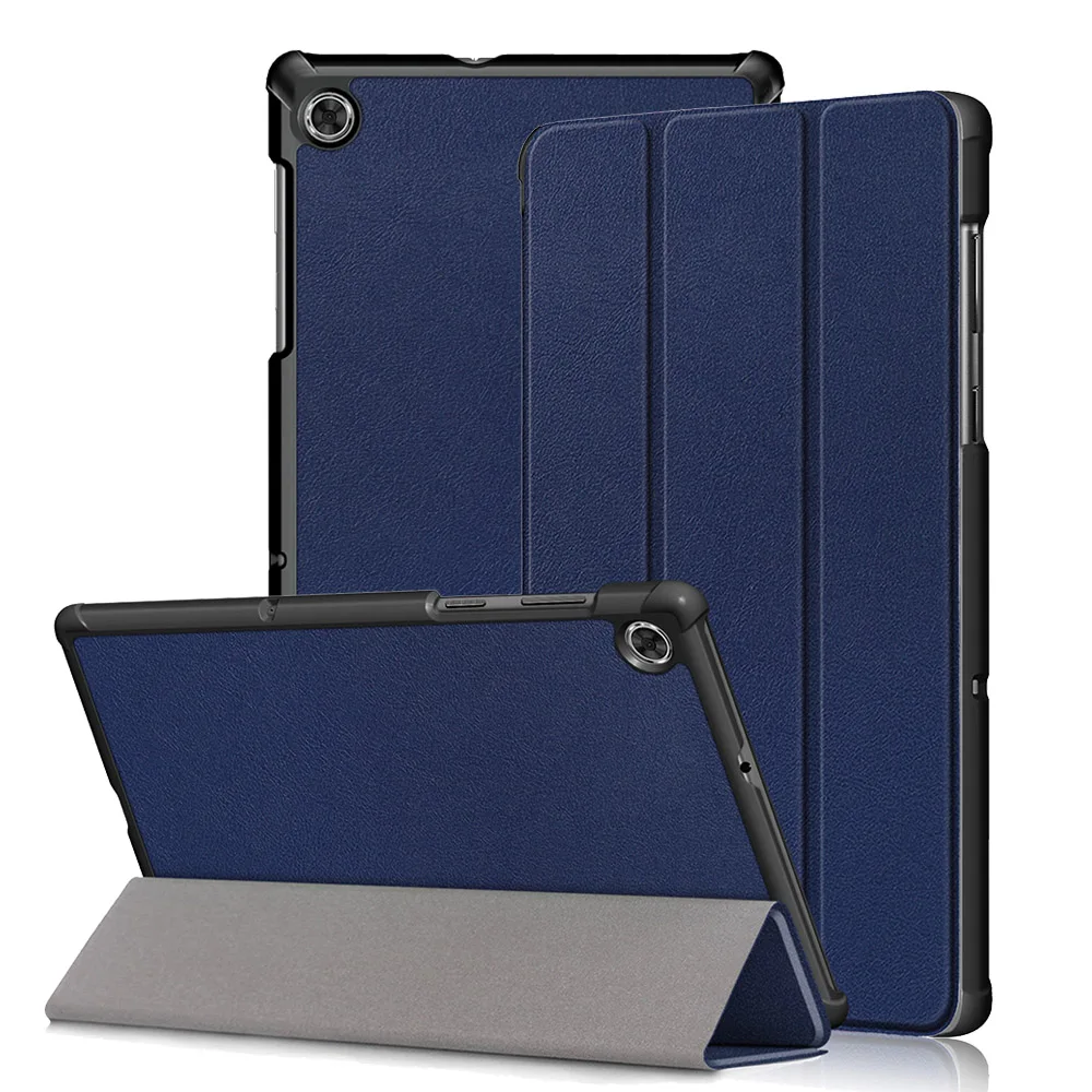 Для планшета Lenovo Tab M10 FHD плюс 10 3 дюймов Чехол Tri Fold Магнитный чехол м TB X606F X606X