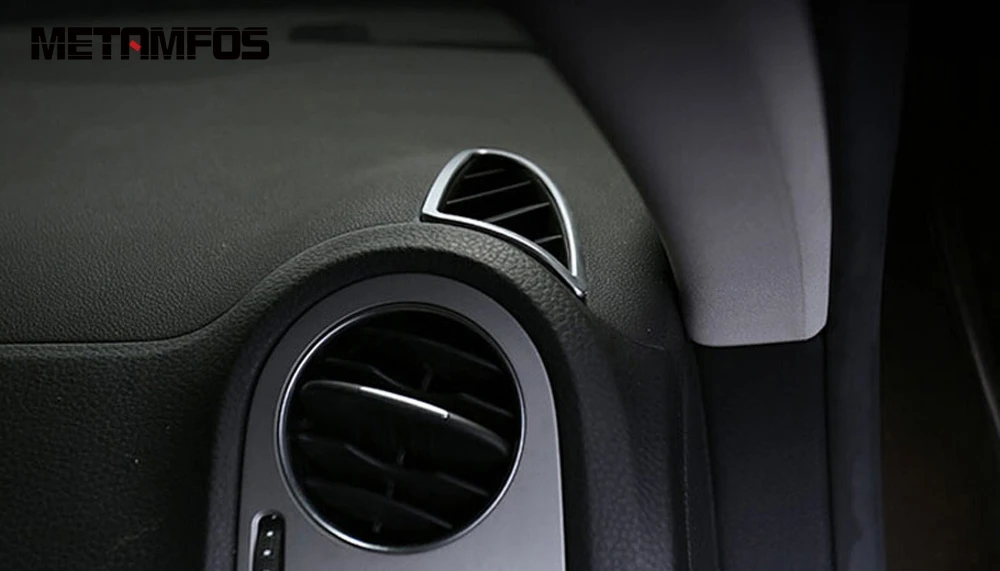 Матовый чехол для кондиционера Volkswagen Tiguan 2009 2013 2014 2015 крышка на вентиляционное