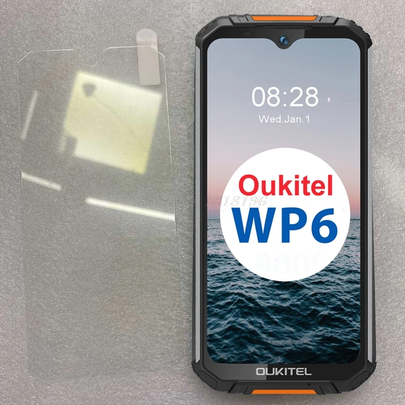 HD прозрачное закаленное стекло 9H для Oukitel WP6 мобильный телефон защитная пленка