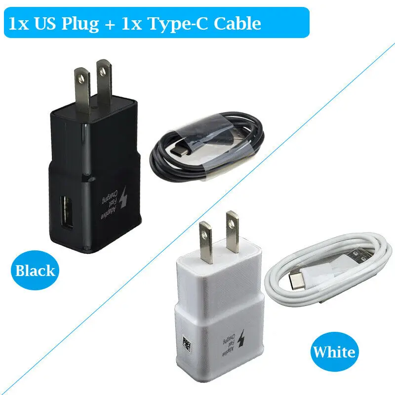США ЕС Plug быстрое зарядное устройство настенный адаптер быстрой зарядки type C Micro