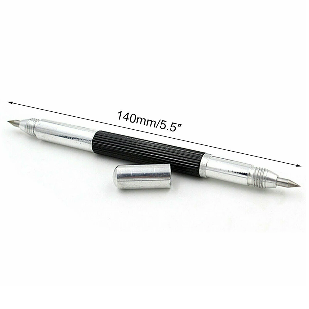 

Double-headed Double-end marking pen Iron 140mm Stainless steel Durable