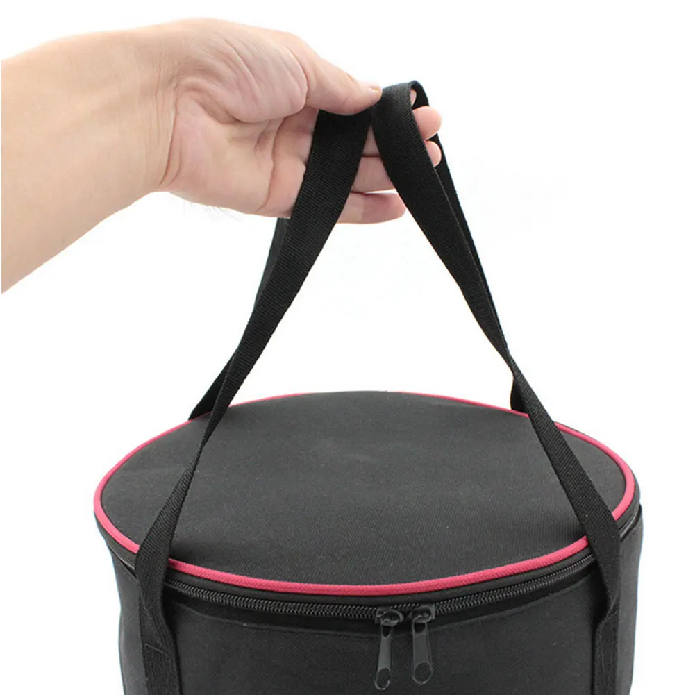 

Camping Cookware Storage Bag Large Outdoor Camping Bowl Pan Set Picnic Barbecue Kitchen Utensils Round Storage Pot Bag