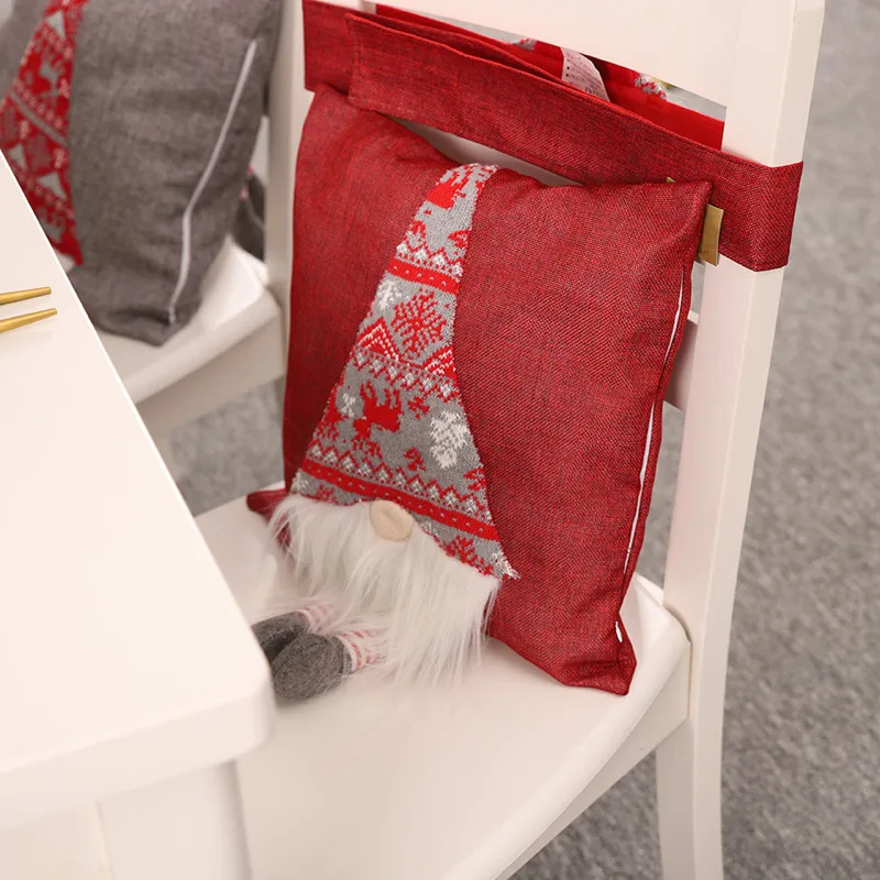 Рождественская наволочка Rudolph подарочные принадлежности рождественские