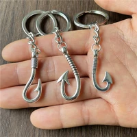 3 different metal zinc alloy anchor hook pendants for men and womens key chains with parts wholesale all kinds of metals