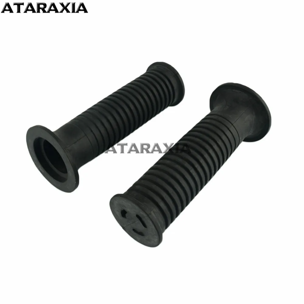 Универсальные ручки для руля 1 'ཕ мм ретро резиновые гелевые мотоцикла