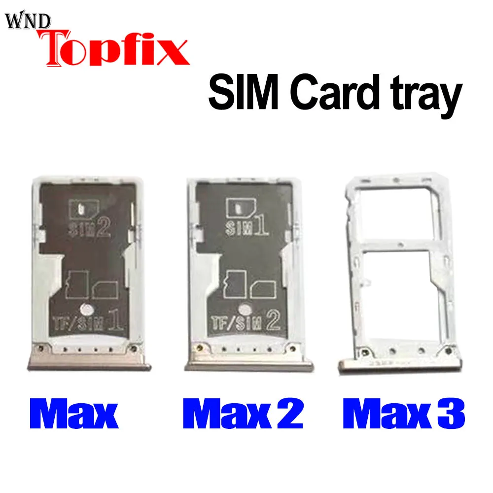 Держатель для SIM-карты Xiaomi Mi Max 2 лоток карт держатель слот адаптер MI 3 SIM-карт |