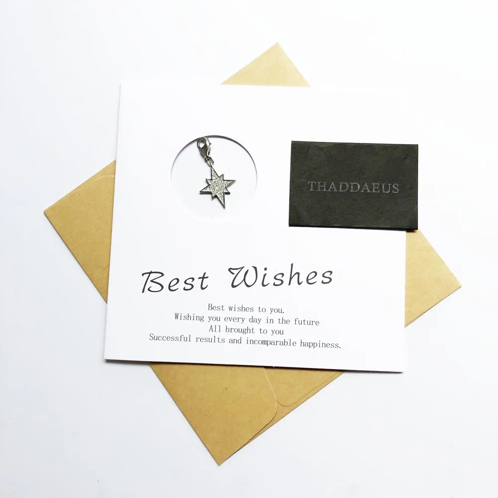 Подвески с блестками и звездами для женщин мужчин трендовые минималистичные