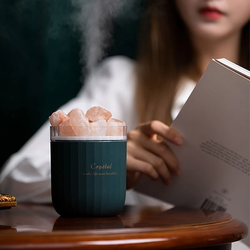 

Портативный хрустальный увлажнитель воздуха Aromatheraphy, беспроводной USB-увлажнитель воздуха с аромадиффузором эфирных масел, увлажнитель воз...