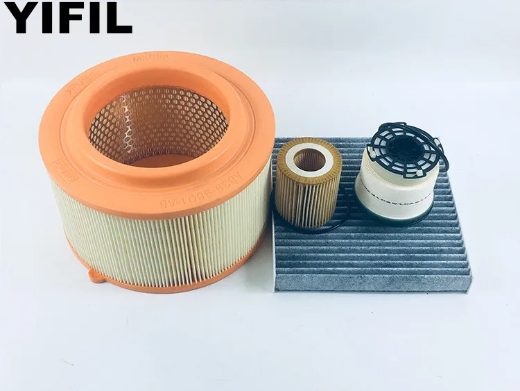 Воздушный фильтр для дизельного автомобиля 4 шт./компл. + салонный Масляный