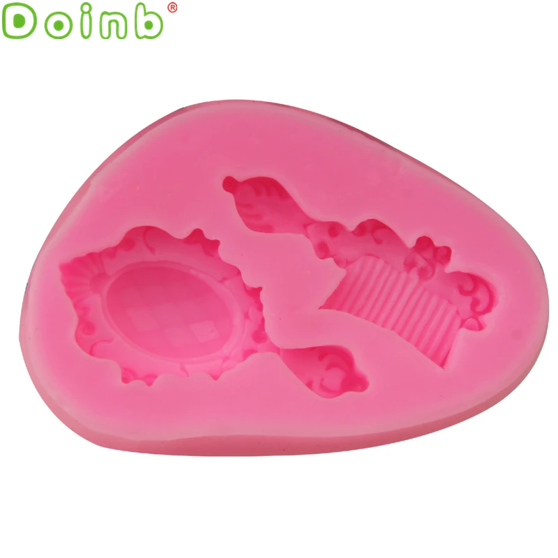 Миниатюрная зеркальная силиконовая форма Миниатюрные Сладости полимерная