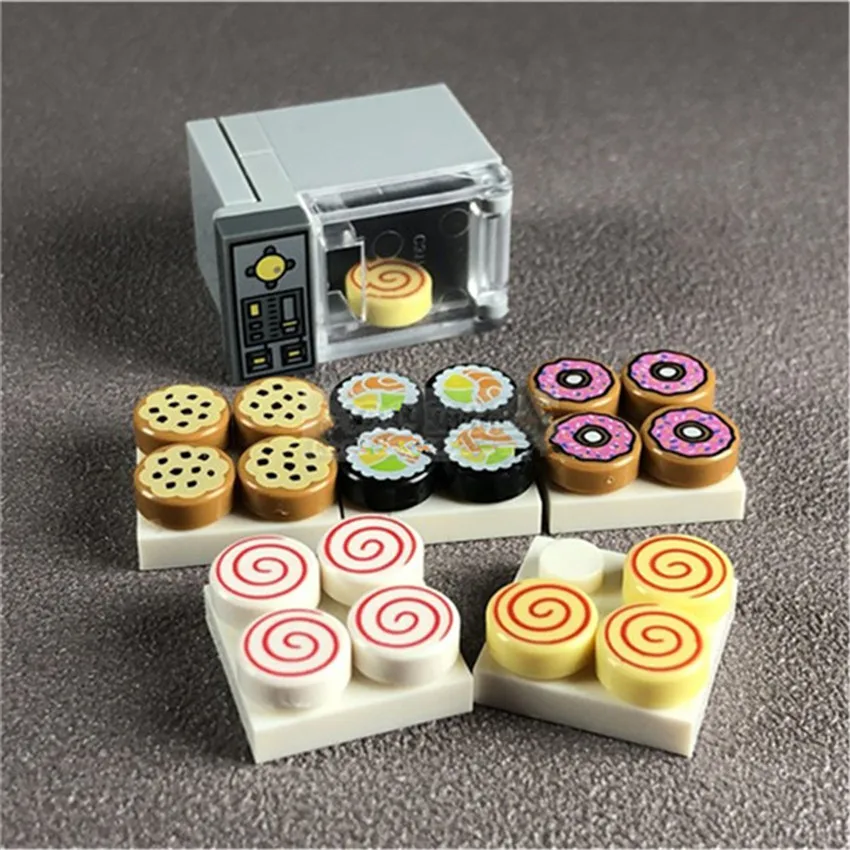 Конструктор для микроволновой печи игрушечный городской квартал вечеринка