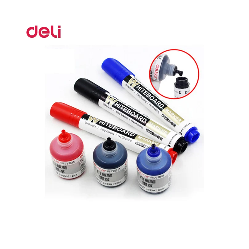 Набор маркеров Deli стираемый маркер для белой доски цвет в ассортименте |
