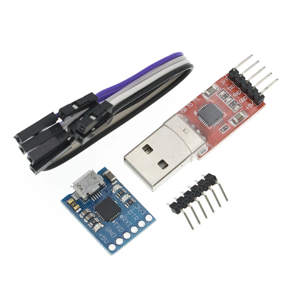 10 шт. CP2102 модуль USB к TTL Серийный UART STC кабель для загрузки супер щетка линии