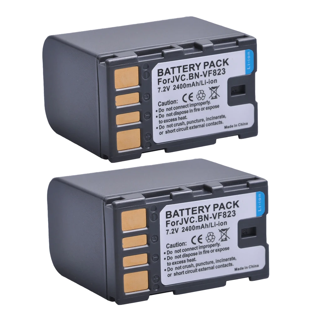 Дополнительная батарея для JVC 2 шт.|Цифровые аккумуляторы| |