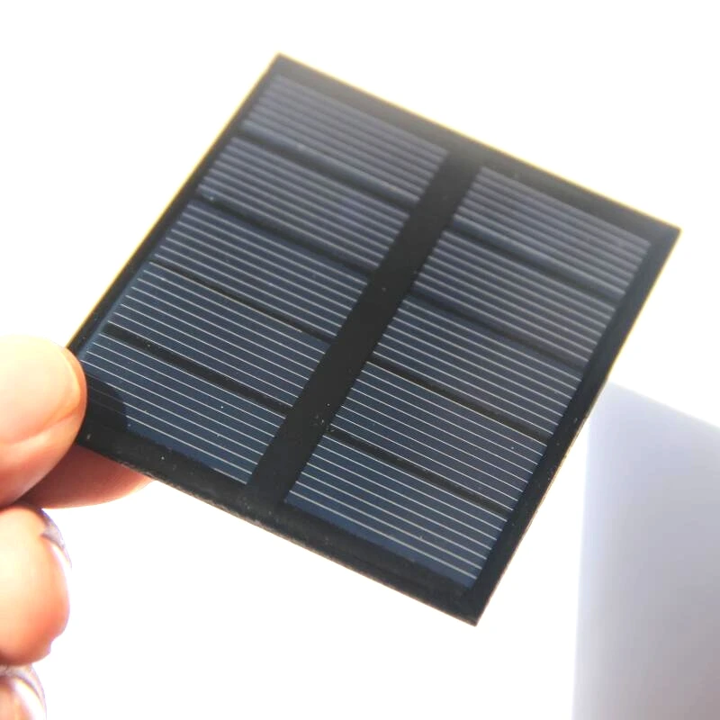 Солнечная панель 0 5 Вт 2 В миниатюрная поликристаллическая для самостоятельной