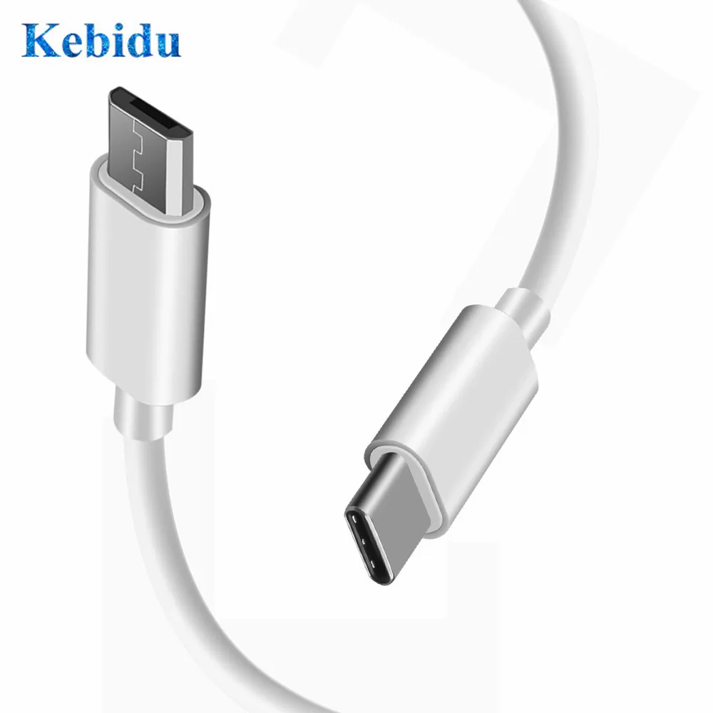KEBIDU Micro B usb type C шнур PD кабель USB мужчина к Мужской совместимый для MacBook iMac Pro Chromebook