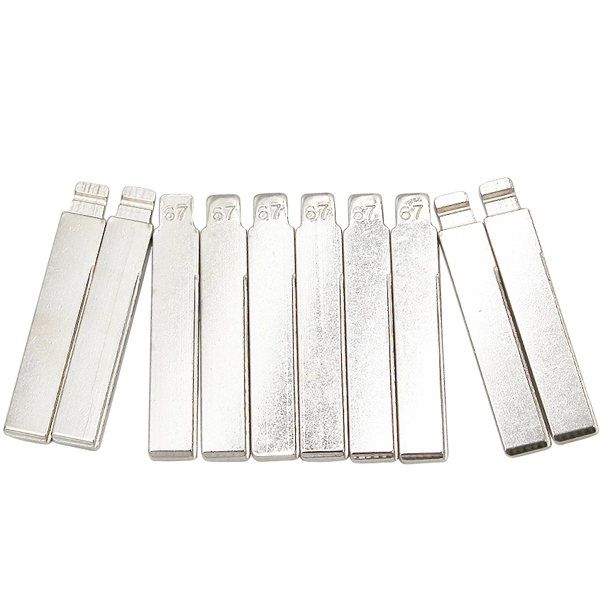 10 шт./лот Универсальный Новый № 67 Складной автомобильный ключ дистанционного