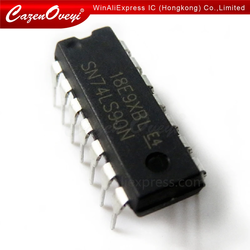 

10 шт./лот HD74LS90P SN74LS90N 74LS90 DIP-14 в наличии