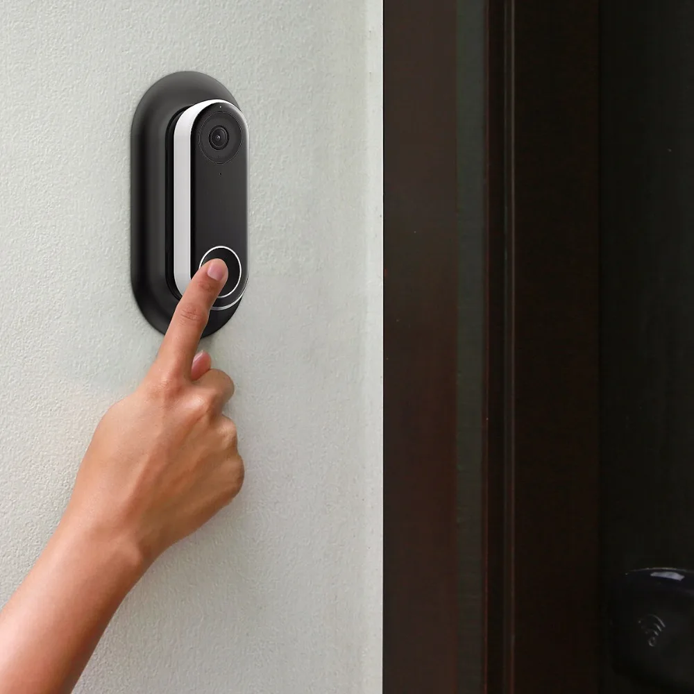 Nest Hello настенный защитный чехол, совместимый с регулируемым клиновидным двойным покрытием, УФ-стойкий Жесткий ABS Материал матовая отделка