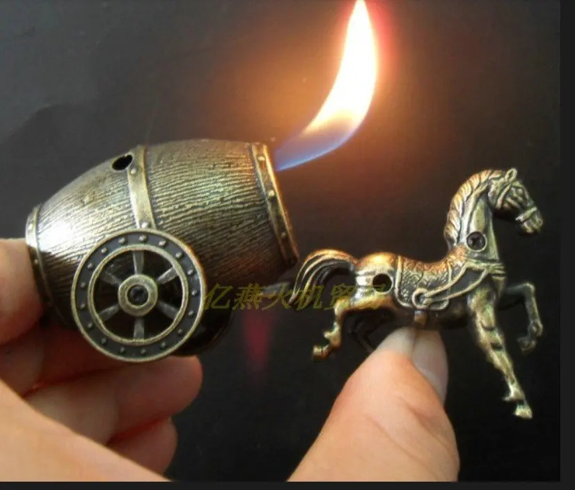 Новинка 1 шт. зажигалки многоразовый Креативный Дизайн Зажигалка Ветрозащитная с