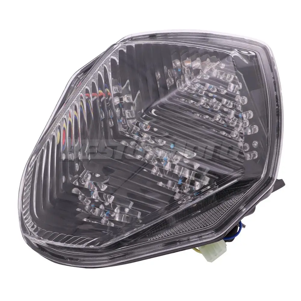 Мотоциклетный задний светильник Интегрированный Светодиодный с поворотными