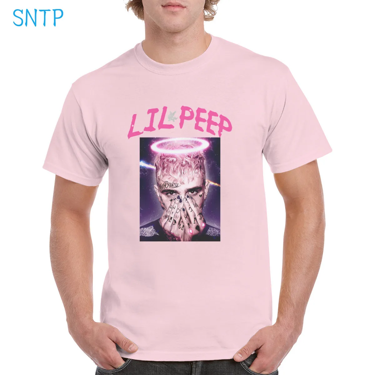 

Lil Peep Tribute Young Rapper t shirt Unisex Harajuku Retro 90's aesthetic graphics Tops 100% Cotton T-shirt Female/Man