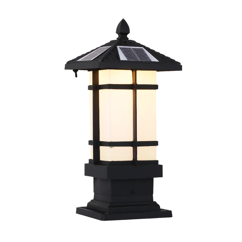 Уличный светильник на солнечной батарее светодиодный водонепроницаемый