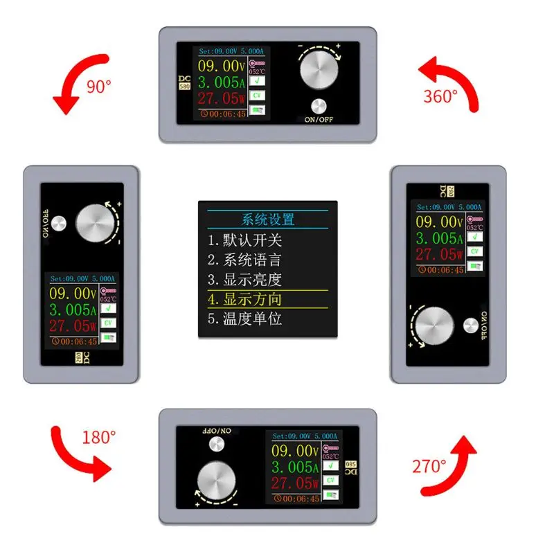 DC цифровым управлением повышающий преобразователь постоянного тока с 5A модуль