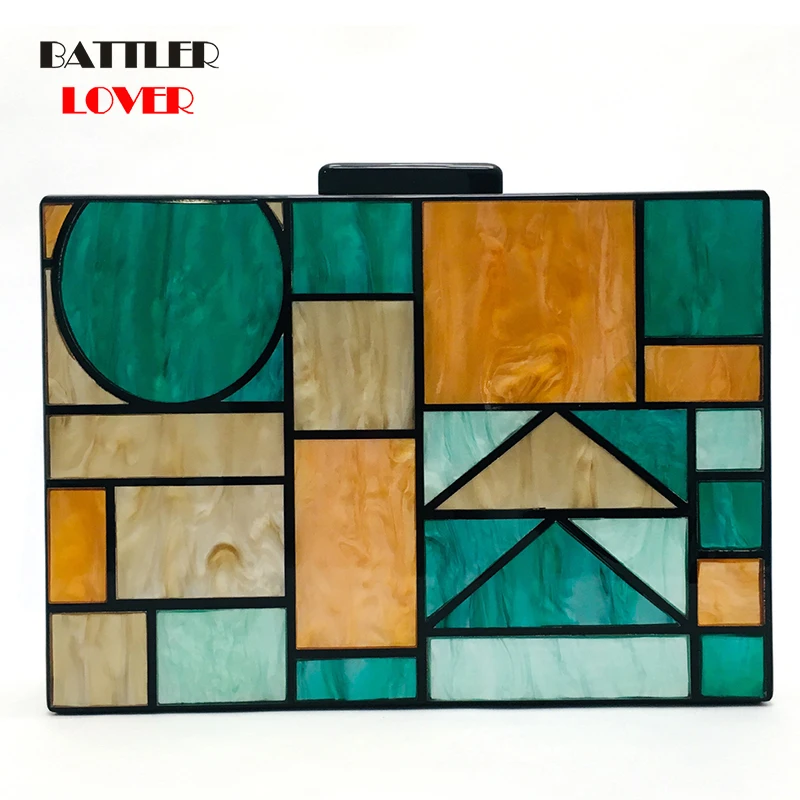

Women Bag Crossbody Messenger Bag Lady Travel Square Totes for Female 2020 Geometric Marbled Pattern Leather