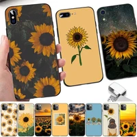 toplbpcs cute summer daisy sunflower floral flower phone case for iphone 11 12 13 mini pro xs max 8 7 6 6s plus x 5s se
