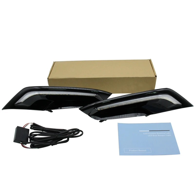 

2Pcs for 2018-2019 Mazda 3 Aersai with Yellow LED Daytime Running Light