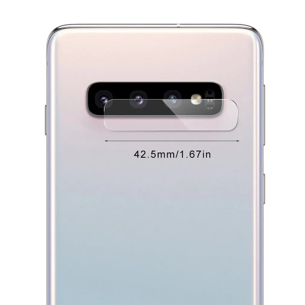 0 2 мм 9H 2.15D Arc Edge Закаленное стекло Защитная пленка для задней камеры Samsung Galaxy S10/S10