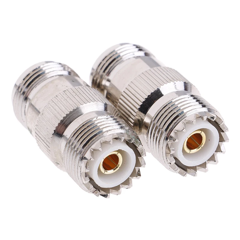 

1pc N Type Female To UHF Female Jack Straight RF Coaxial Adapter Connector High Quality